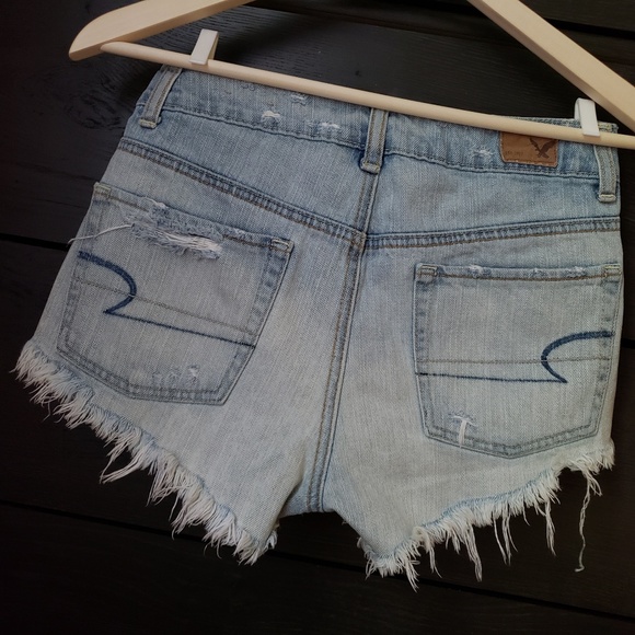 AE HIGH-WAISTED FESTIVAL DENIM SHORT - Picture 4 of 8